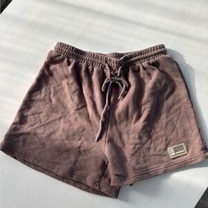 SHEIN Mauve Athletic Shorts